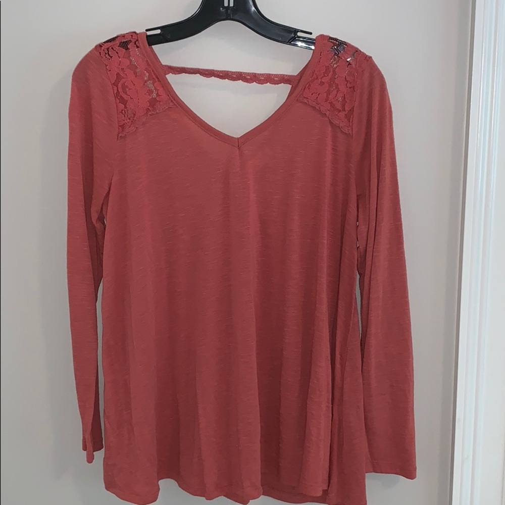 Orange long sleeve